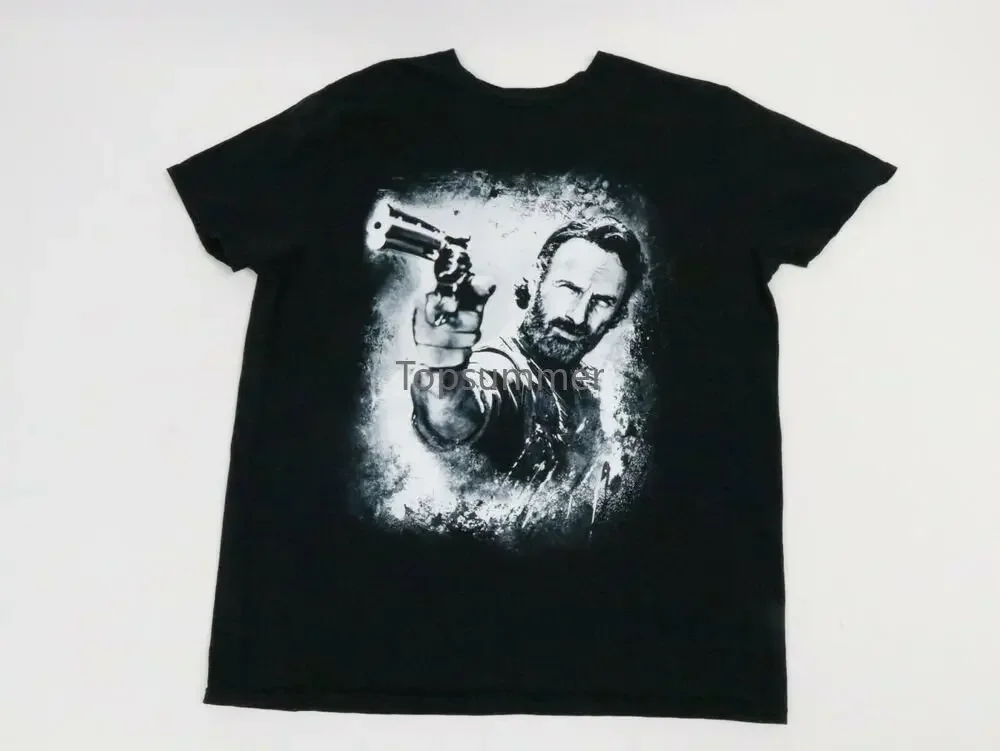 

The Walking Dead Rick Grimes Black Shirt Men Extra Large Xl