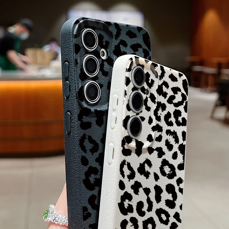 Leopard Print Protective Phone Case