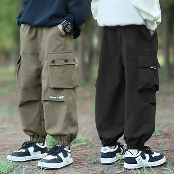 Kids Cargo Pants 1