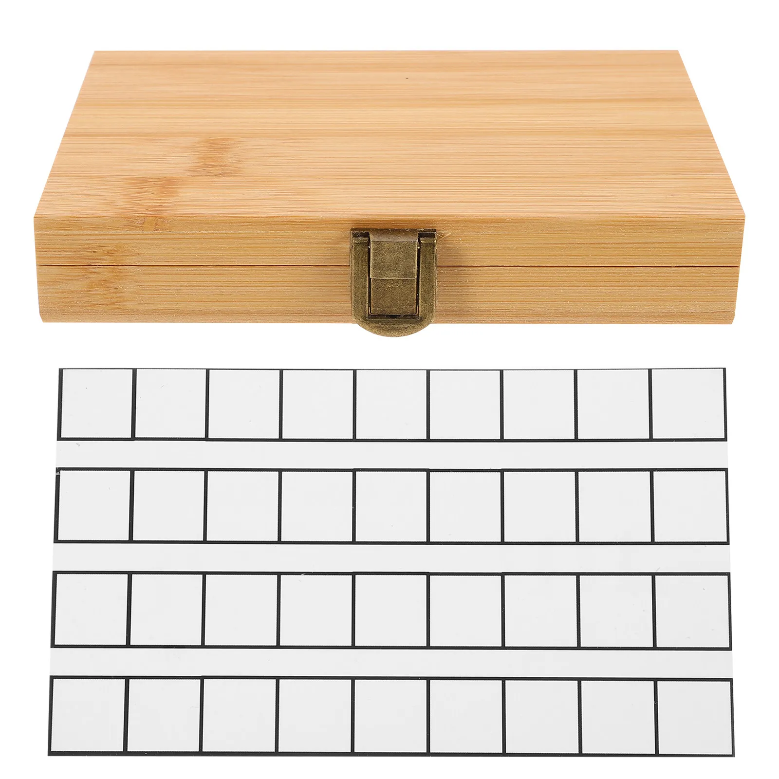 1세트 프리미엄 수채화 물감 상자 나무 플라스틱 철로 제작 경량 세척 가능 아티스트용 미술 그림 색상 혼합 트레이