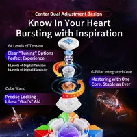 Moyu Weilong WRM V10 20M Maglev Ball-Core UV 3X3 Magnetic Magic Speed Cube Fidget Toys Weilong V10 Maglev Cubo Magico Puzzle 4