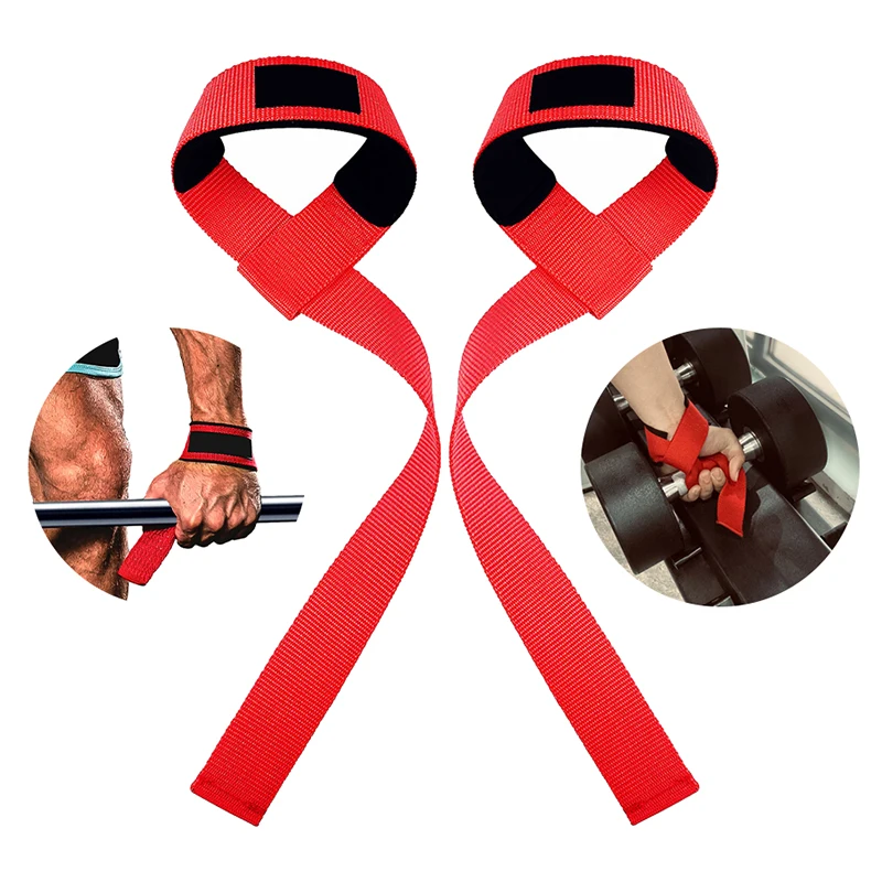 

2023 New 2 pcs Anti-skid Sweat absorption Hand Wrist Pad Belt Straps Weightlifting Wrap Gym Crossfit Support Lifting