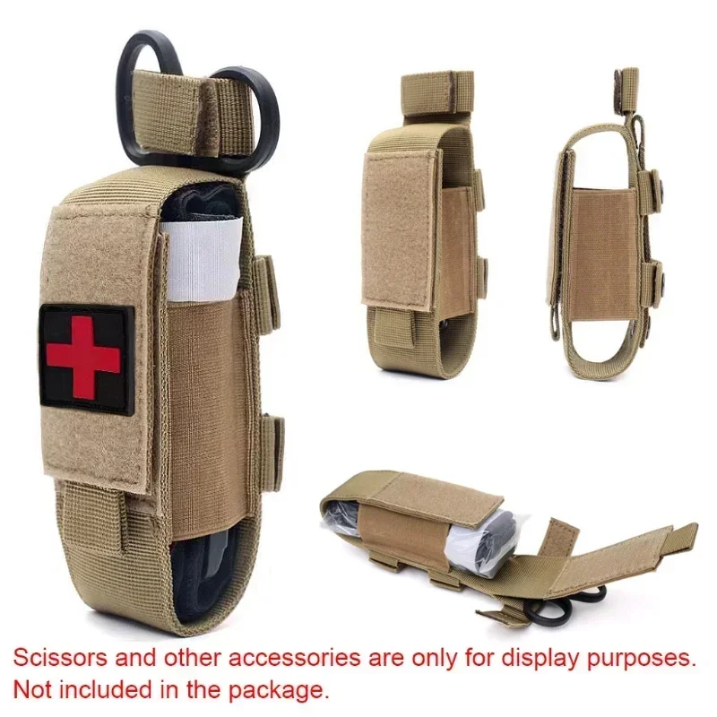 Sacoche Tactique Molle Sinairsoft - Poche Porte-lampe - Nylon - Neuf