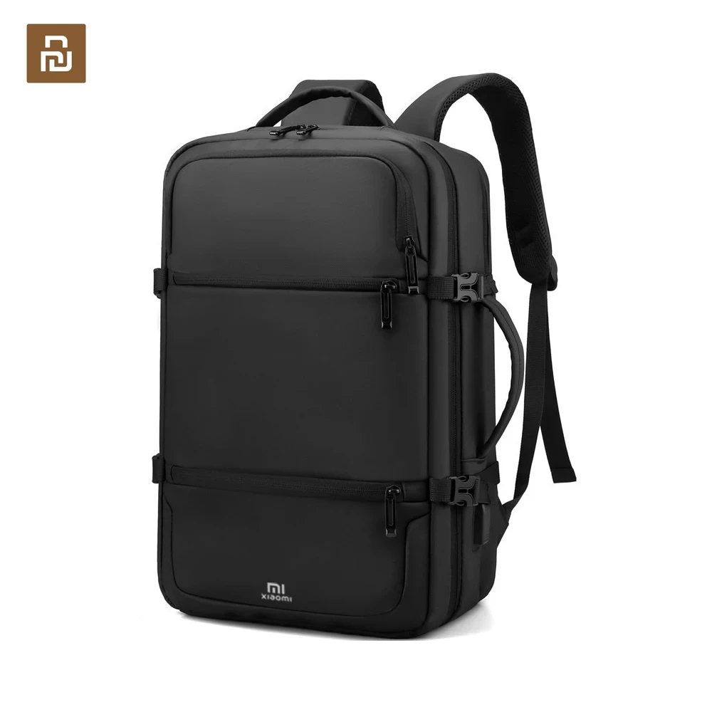 City Genuine Backpack Fashion Business Classic Men Backpack Large Capacity Minimalist Preppy Laptop Bag Notebook Computer Bags