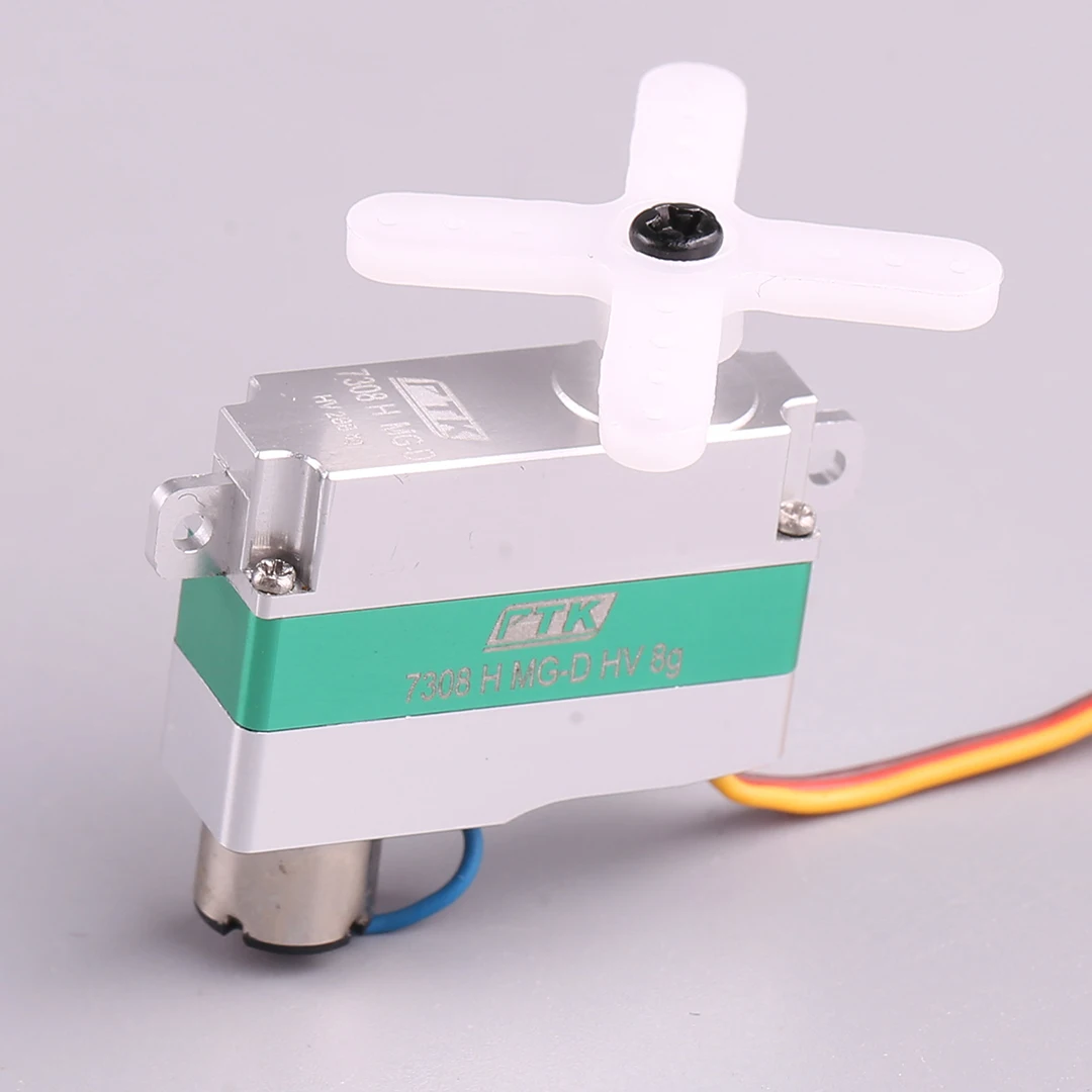 Servo Numérique PTK7341 D Pour Avion, Hélicoptère, Voiture RC - Léger (5,1 G), Rapide, Précision Haute - Pour Modèles F3P, 3D Intérieur - 7