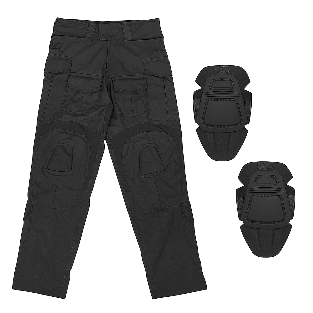 KRYDEX Taktische Kampf G3 Hosen Jagd Outdoor Sport Wandern Kleidung Hosen mit knie Pads MC Tiger Streifen Gen3 Hose – Detail 9