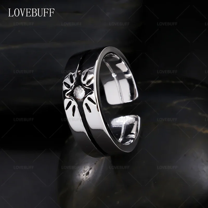 Love and Deepspace Xavier Rafayel Zayne Rhinestones Open Ring