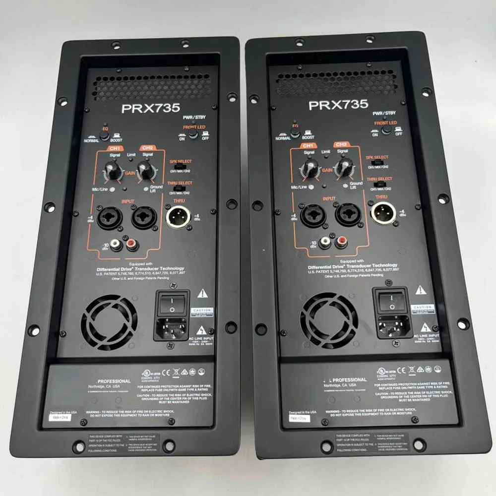 1개 PRX 735 액티브 스피커 파워 앰프 모듈 PRX735