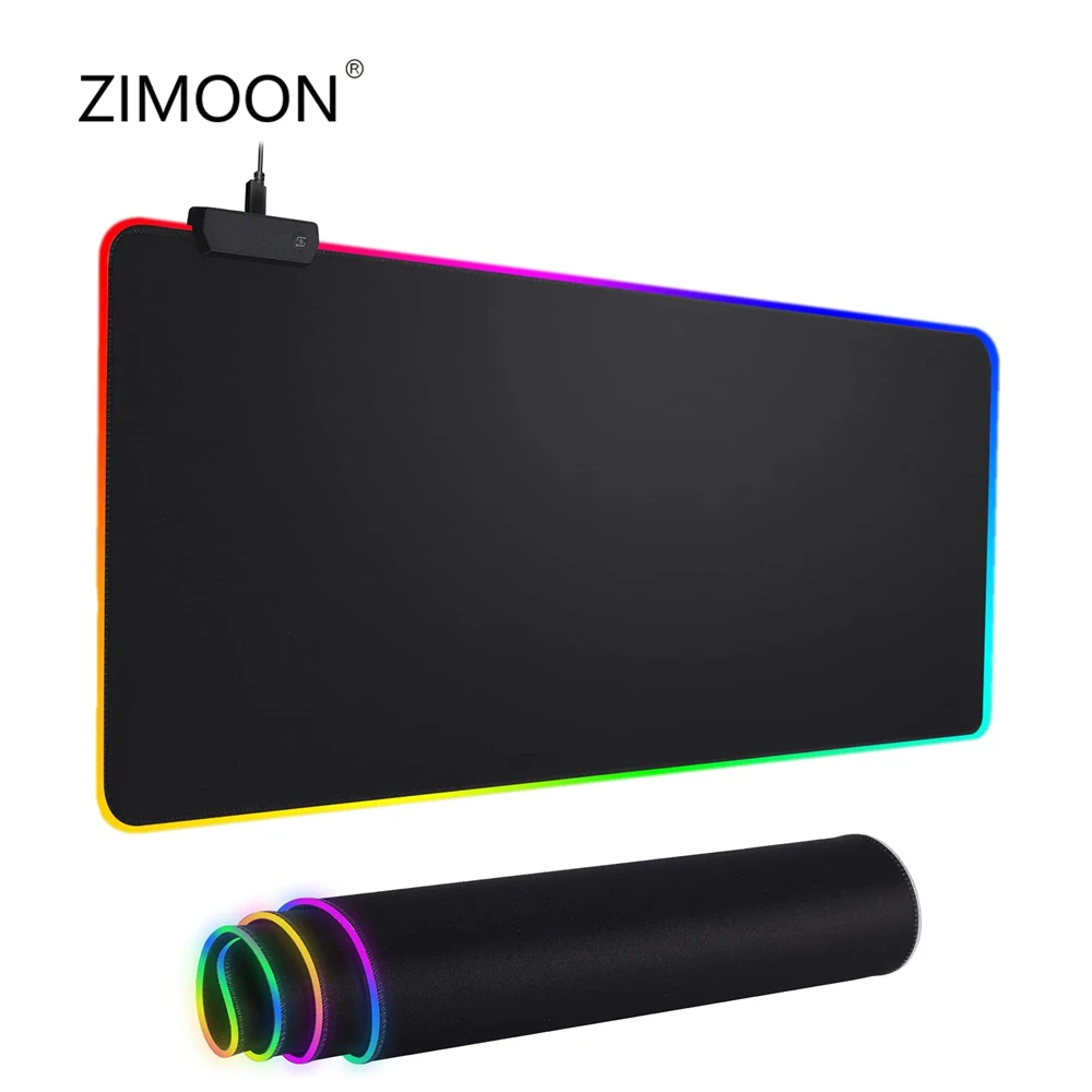 RGB Large Gaming Mouse Pad NonSlip Rubber Base Mouse Mat Oversize