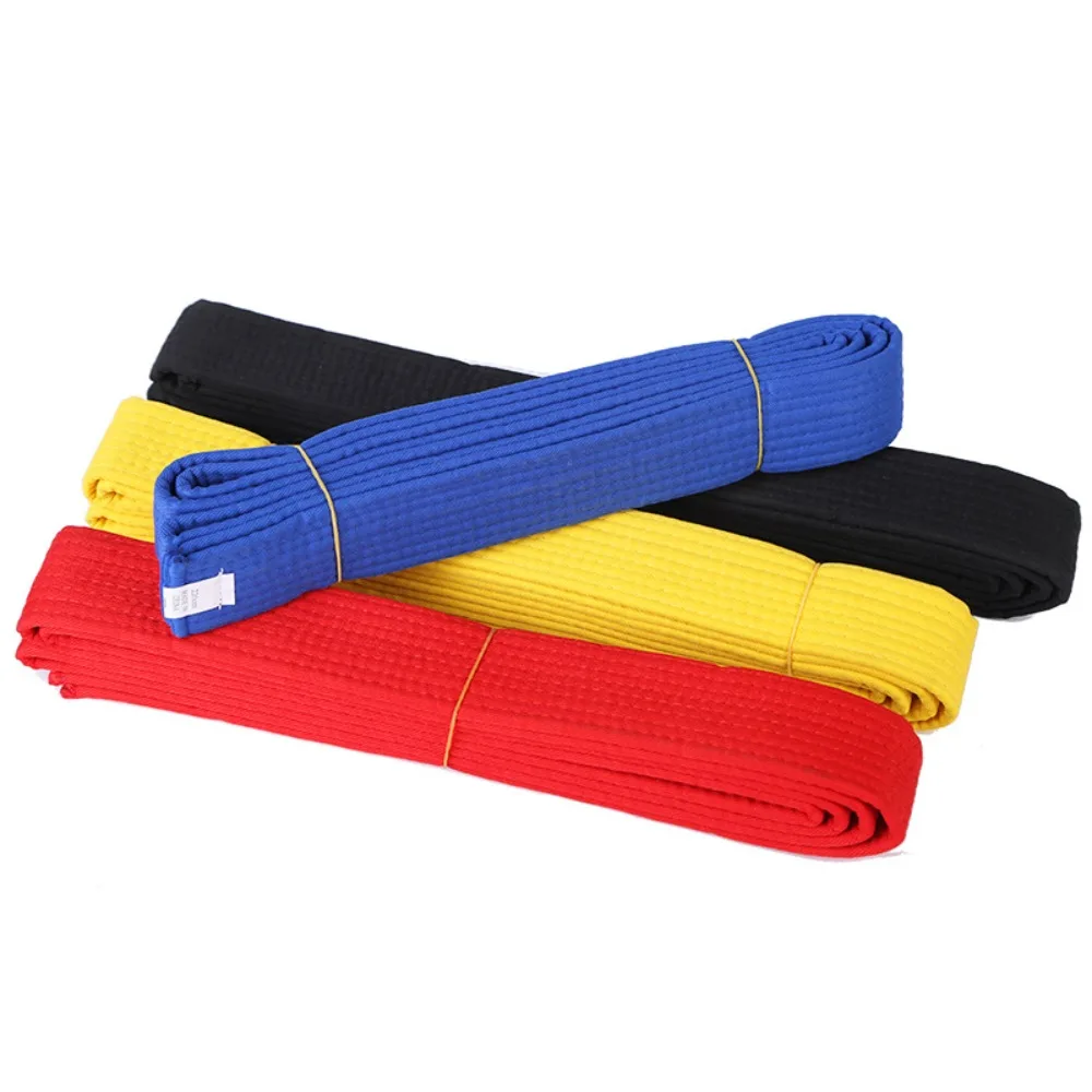 Durable Taekwondo Waistband New 260CM Double Sewing Martial Arts Belt Karate Polyester Professional Belts