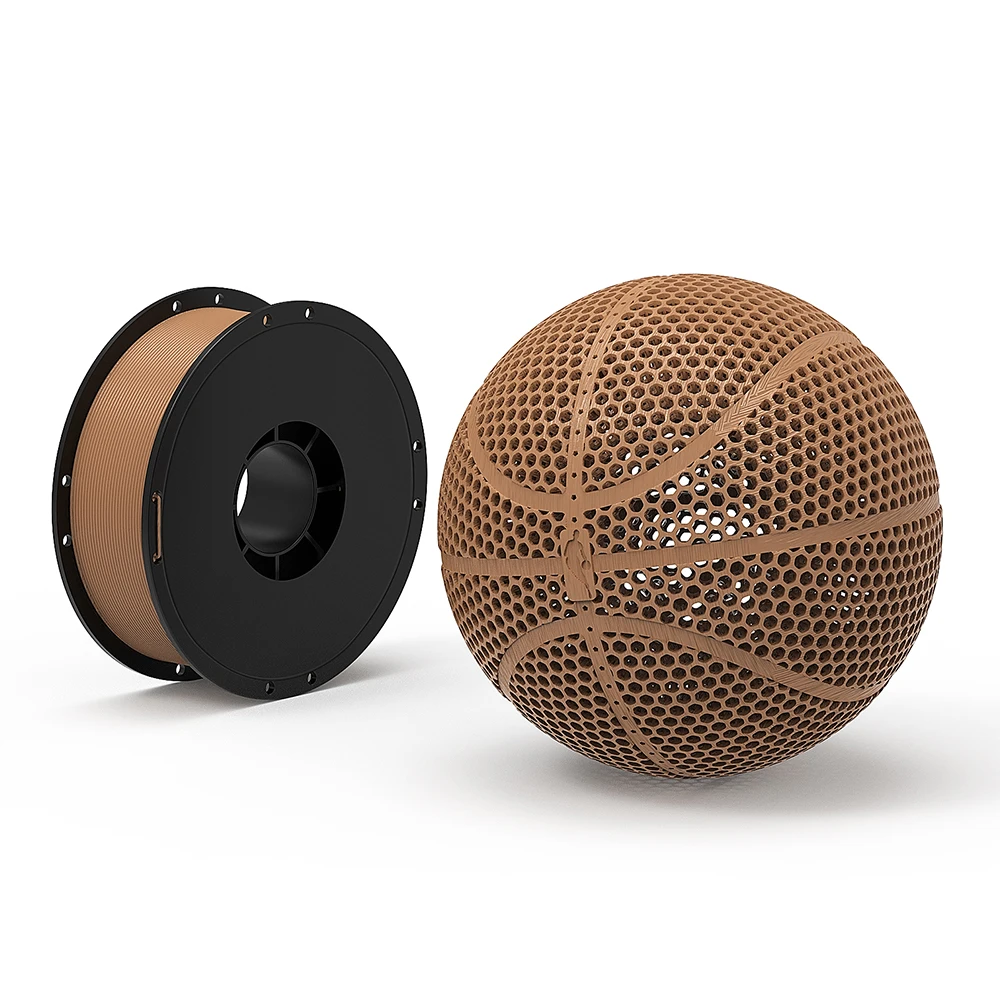 エアレスバスケットボール PLA-HRフィラメントで実現する、室内での