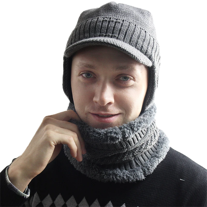 

Зимняя флисовая шапка для мужчин и женщин