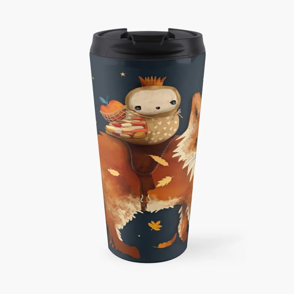 

Owl Queen and Faraway Fox Travel Coffee Mug Thermos Mug Nespresso Cup Coffee Good Teaware Pretty Coffee Cup