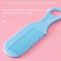 6pcs Baby Care Set Hair Comb Grooming Brush Set Nail Trimmer Scissors Clipper Hygiene Kit Healthcare Tools Sets for Toddler Gift 5
