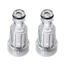 High-Pressure Water Filter with 140° Connection Fitting for Pressure Washers and Garden Tools (2pcs filter)