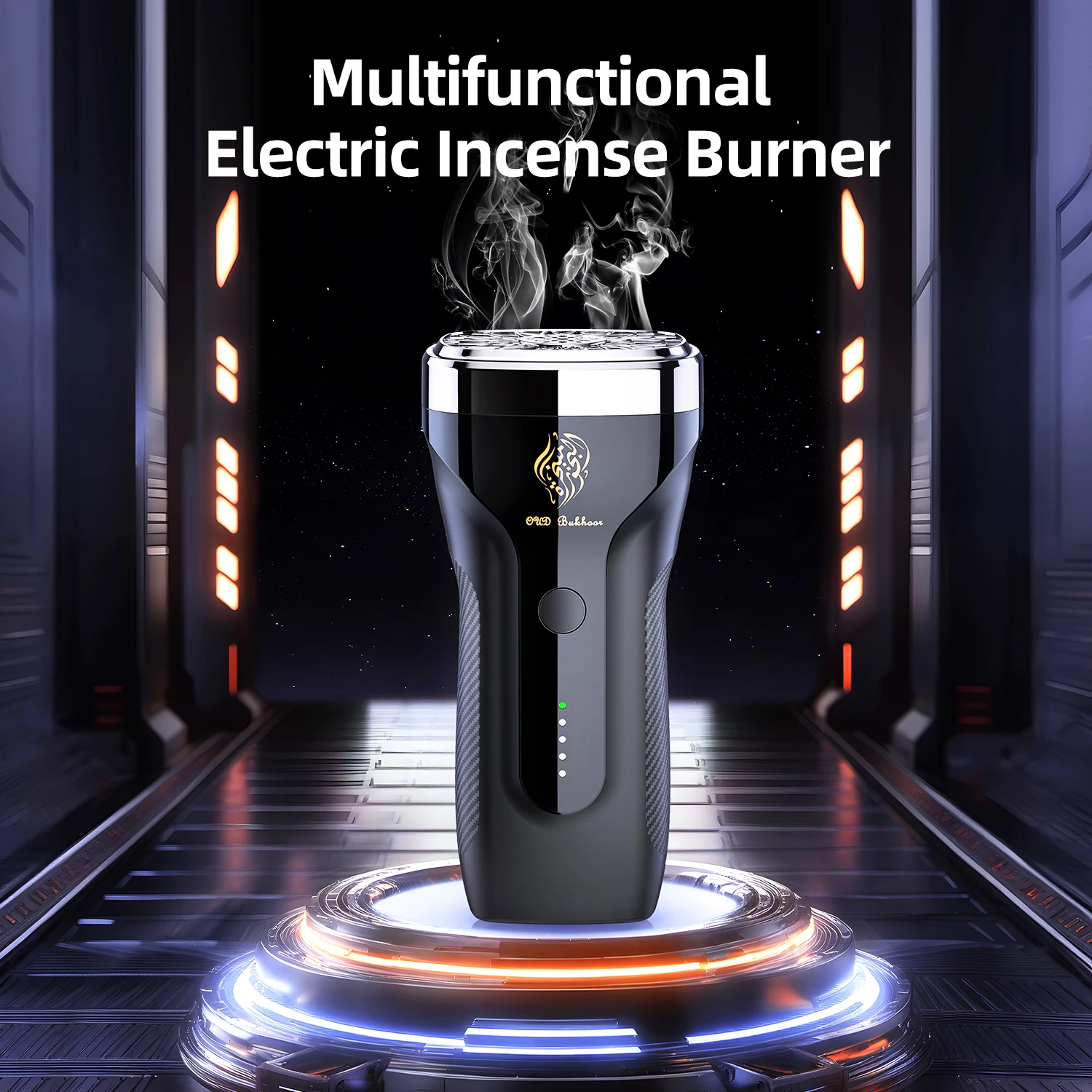 New Electric Incense burner with 8000mAh Power Bank Arabic Aroma Diffuser Rechargeable Mini USB Incense Burner
