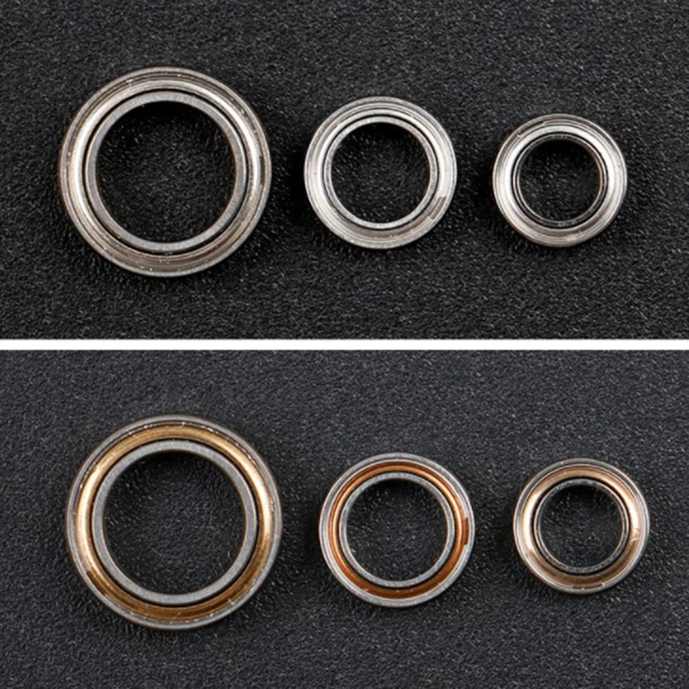 Fishing Reel Bearing 4x7x2/2.5mm 5x8x2.5mm 7x11x3mm 8x14x3.5/4mm Stainless Steel Ball Bearings Fishing Line Wheel Bearing Parts