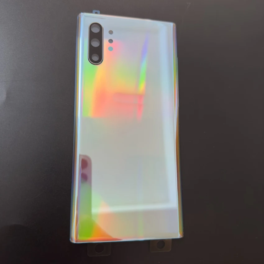 Высококачественное заднее стекло для Samsung Galaxy Note 10 N970F  Note 10 Plus N975F, крышка аккумулятора, задняя крышка корпуса, запасная часть с логотипом (art.: 3920c3bb2fd39) - 3920c3bb2fd39