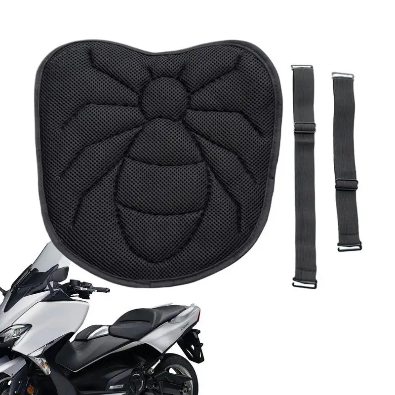

Gel Seat Pad For Motorcycle Motorcycle Seat Cushion With Spider Web Design Motorcycle Air Cushion Pad Gift For Birthday Holiday