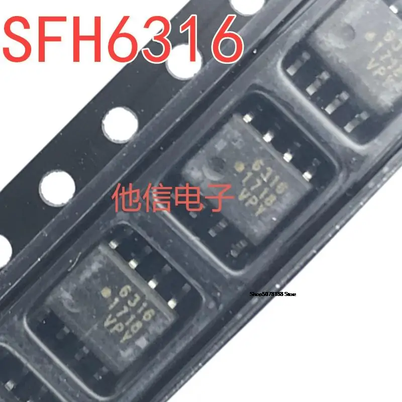 

10 шт. SFH6316T 6316 SOP-8 SFH6316