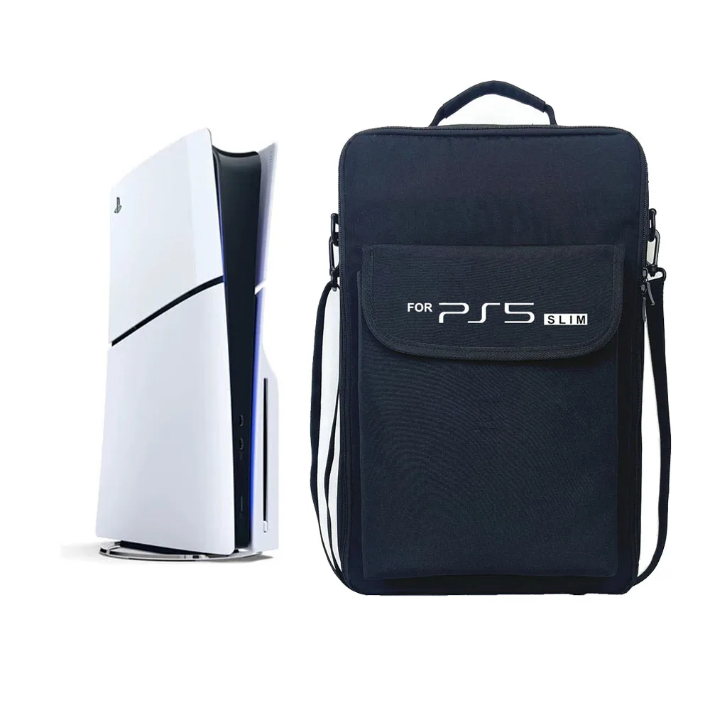 New PS5 Slim Carrying Case Portable Storage Shoulder Bag Protective Cover Backpack for Playstation 5 Slim Game Accessories 1