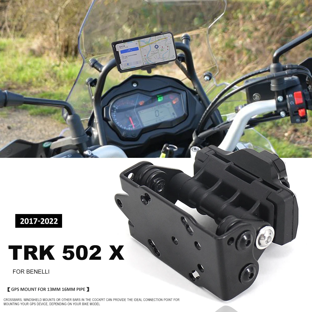 Humanistisk Fange nogle få Motorcycle Accessories Crossbar Navigation Bracket GPS Smartphone Ø 13/16  mm GPS Mount For Benelli TRK 502 X ABS 502X 2022 2021 - AliExpress