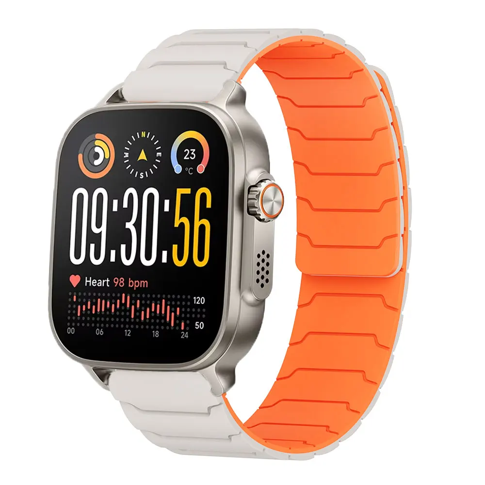 Sports Silicone Strap - 22mm Watch Band Replacement Accessory