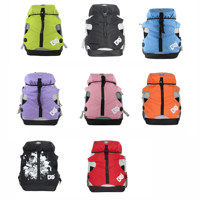 Fashion Large Capacity Roller Skate Backpack Nylon Women Men Skating Shoes Sport Bag Storage Backpacks