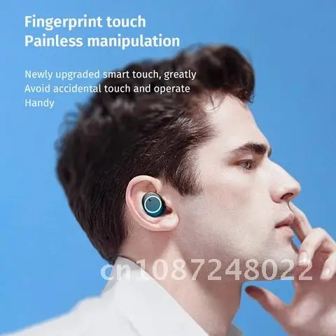 

Wireless Headphones for Smart Phone Small Square Box Sports Outdoor Bluetooth Headset TWS F9-3 Earphone Bluetooth 5.1 Headset