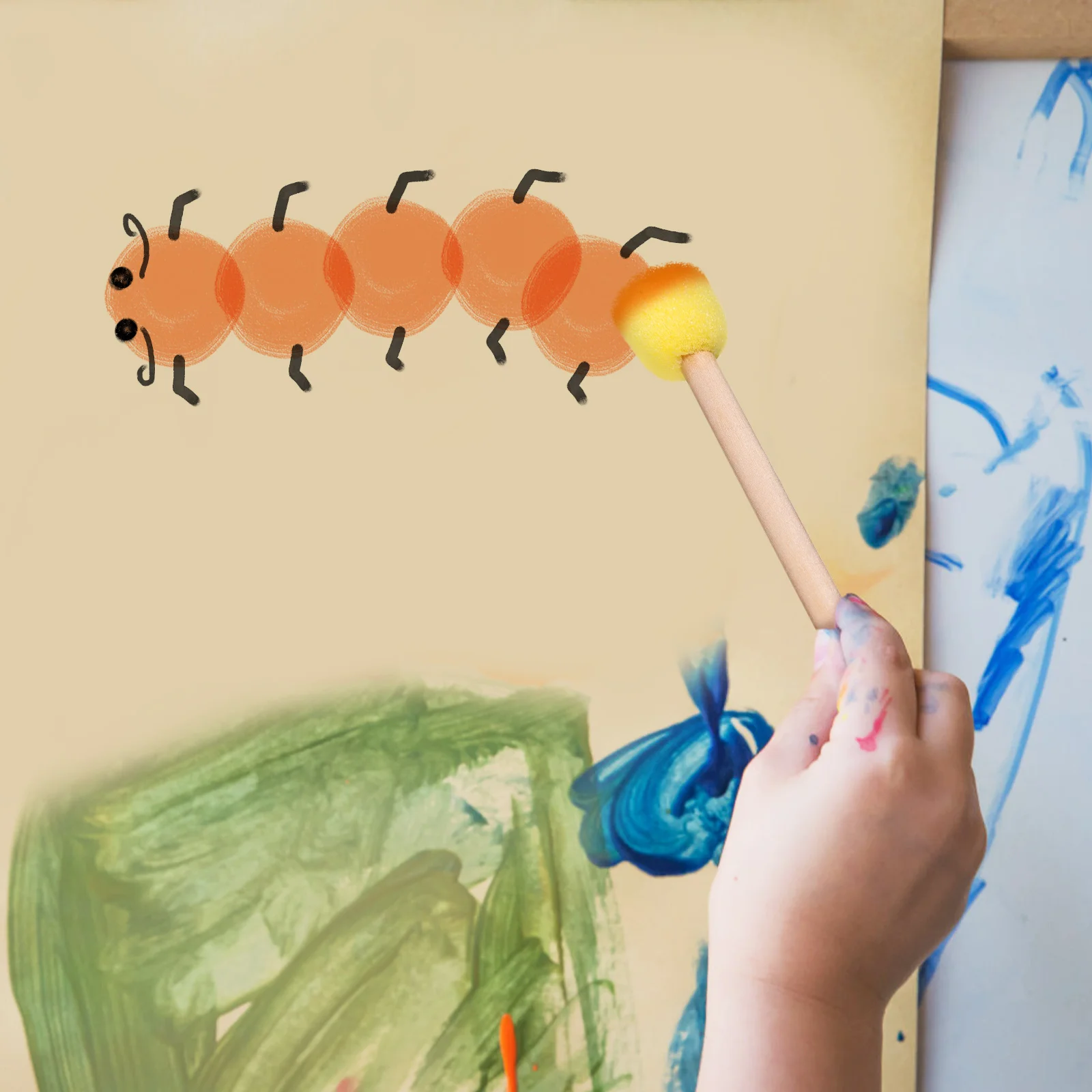 ���� ���� �׷���Ƽ ����, DIY ����Ʈ ������ �귯��, �����ÿ� ������ �÷� ��, 20 ��