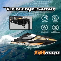 VOLANTEX RC Speedboat 60KM/H Brushless Toys High-speed VectorSR80 Boat Model 2.4G 2CH Remote Control Racing Ship Kids Boys Gifts 1