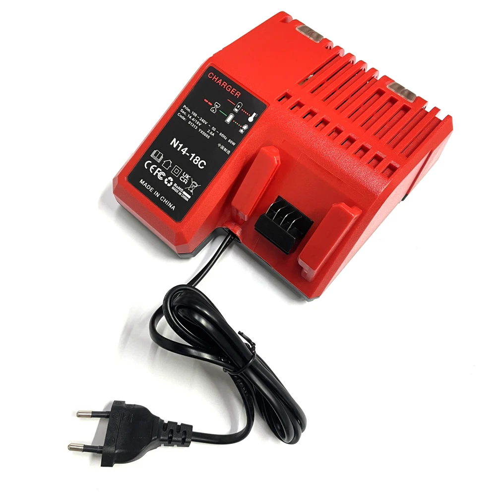 Replacement Rapid Battery Charger for Milwaukee N18 M18 Lithium Ion Battery 48-5