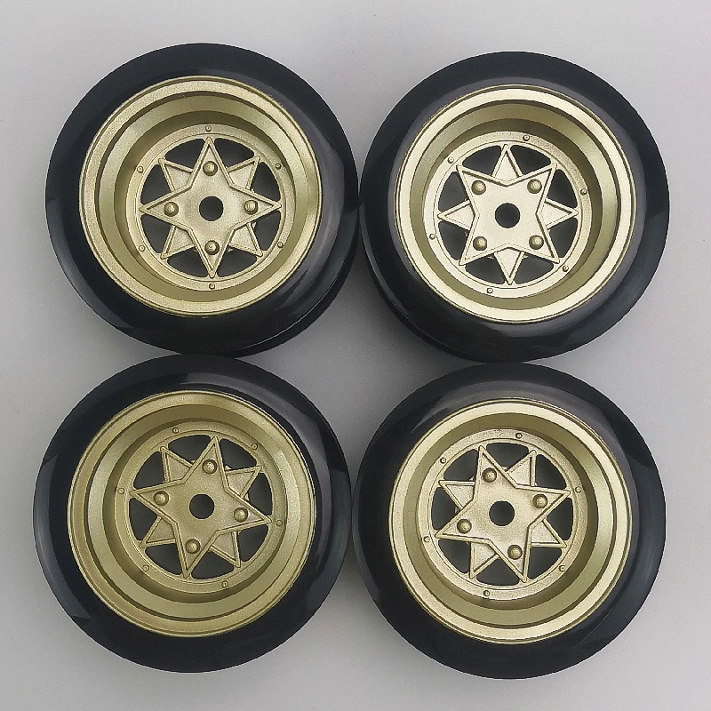 오프셋 RC 자동차, 플라스틱 휠 림, 12mm 너트 드리프트, 로드 투어링 모델 취미, 1/10 체중계, 6mm, 9mm, 4 개