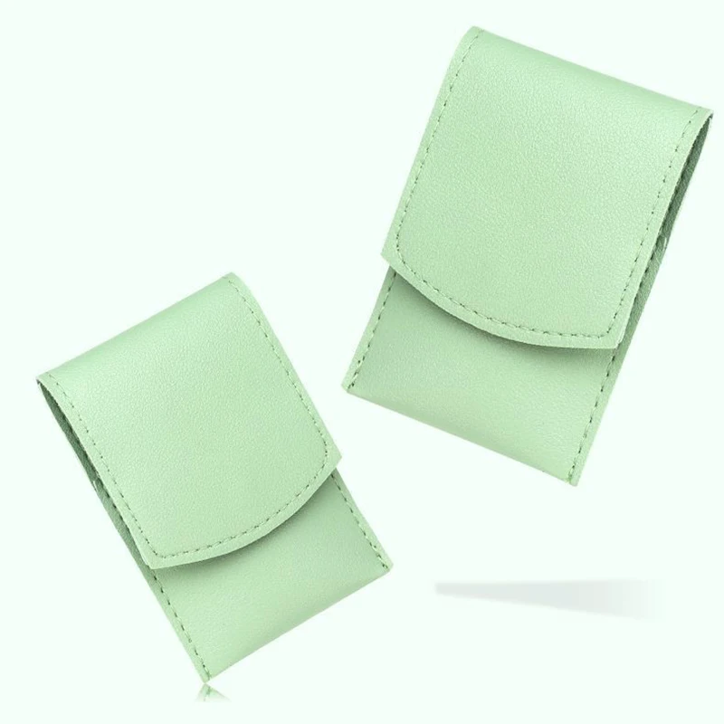4 Pcs Portable Manicure Pedicure Kits Personal Care Tools Nail Clipper Eyebrow Scissors Earpick Nail File Set with Folding Bag