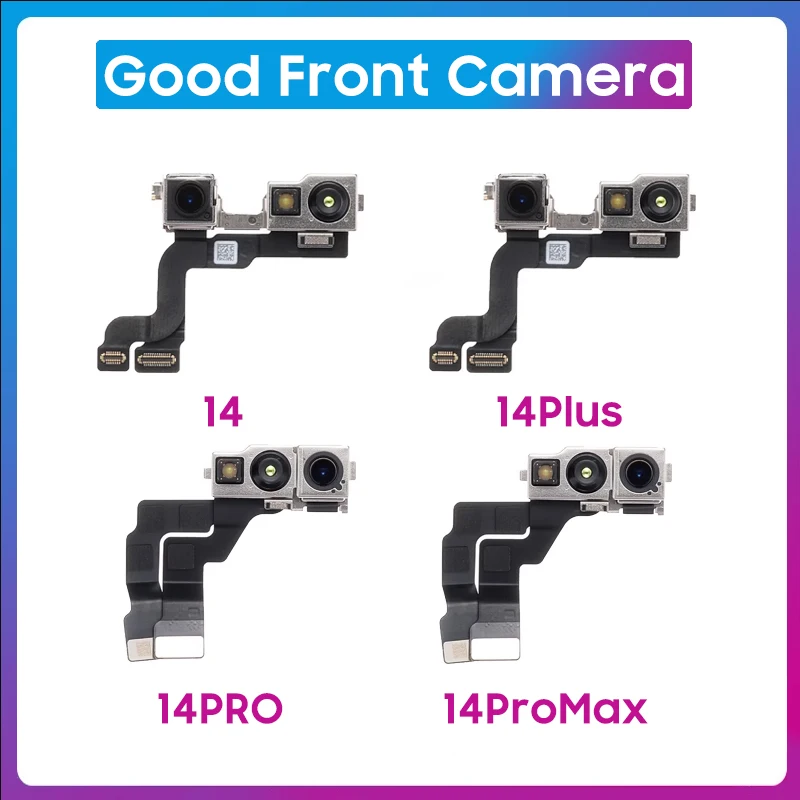 100GoodQualityForiphone1414Plus14ProMaxFrontCamerawith