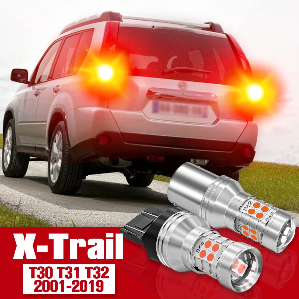 

2pcs Brake Light Accessories LED Bulb Lamp For Nissan X-Trail X Trail T30 T31 T32 2001-2019 2007 2008 2009 2010 2011 2012 2013