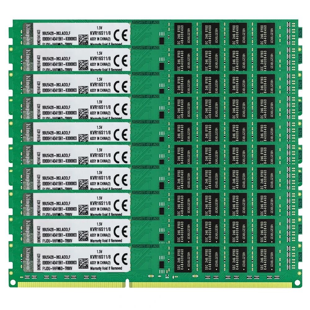 

25PCS Desktop Memory PC3 8500 10600 12800 PC RAM 1066MHZ 1333MHz 1600MHz UDIMM Memoria 4GB 8GB DDR3 RAM