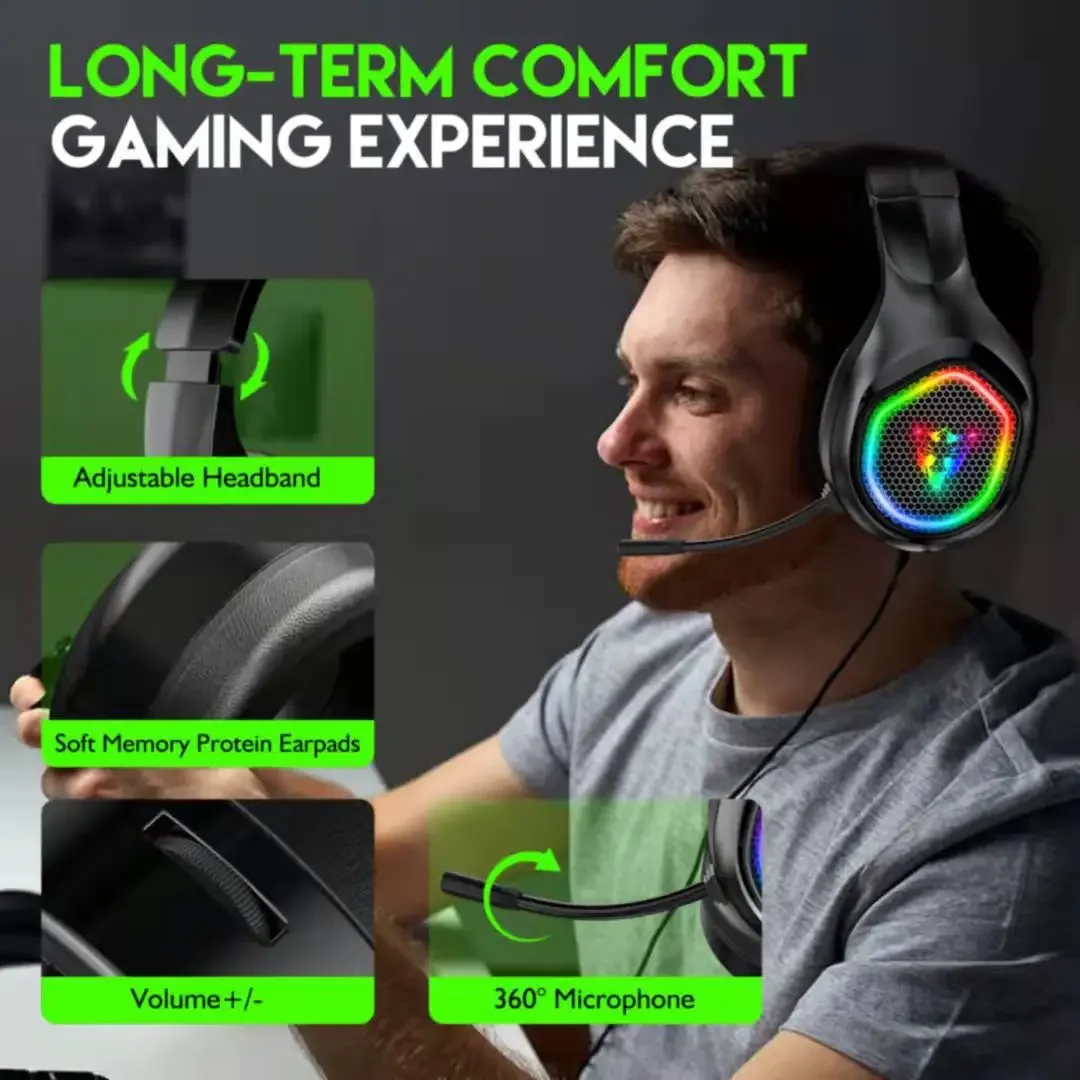 

game Earphone G503 Gaming USB Headphone Noise cancelling, 7.1 Surround Compute headset Earphones Microphone for Gamer PC PS3 4