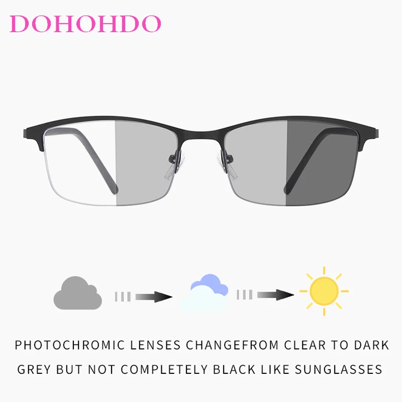 Ultra-Light Blue Light Blocking Reading Glasses for Men and Women - Metal Frame, Anti-Glare, Anti-Radiation Computer Eyewear