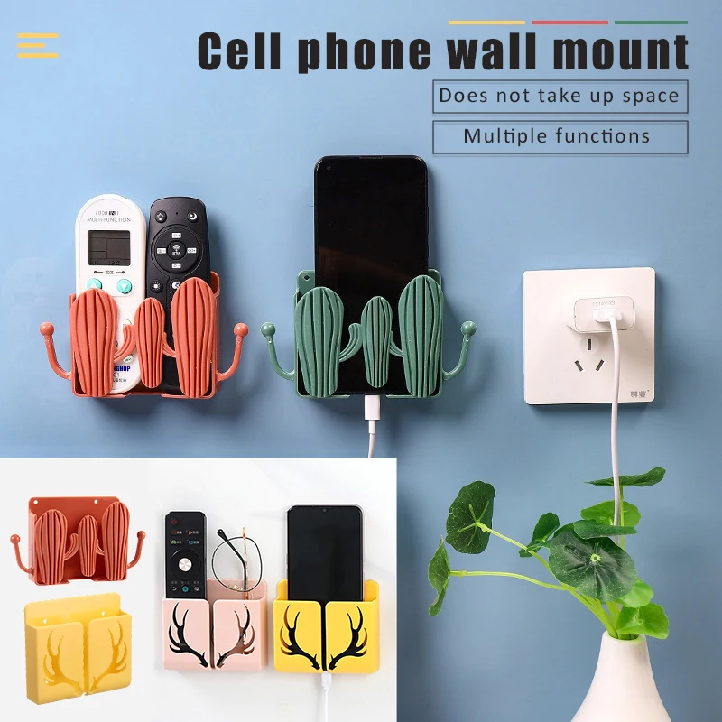 Charging Multiple Cell Phone Holder Wall Mount Brazilian Wall