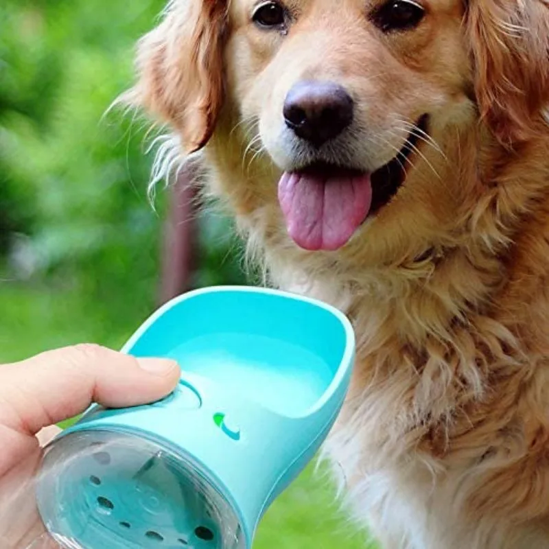 Portable Dog Drink Bottle 350/550ml Dog Water Bottle For Outdoor