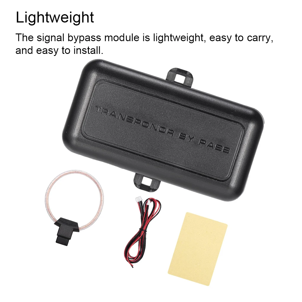 Auto One-Way Antifurto Allarme Immobilizzatore Modulo Di Bypass Chip Key Remote Engine Starter Accessori Auto Universali