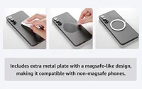 MagSafe Car Mount for Audi A3 2014-2020 Magnetic Phone Holder Car Air Vent Fit for IPhone 15 14 13 12 Series MagSafe Case 6