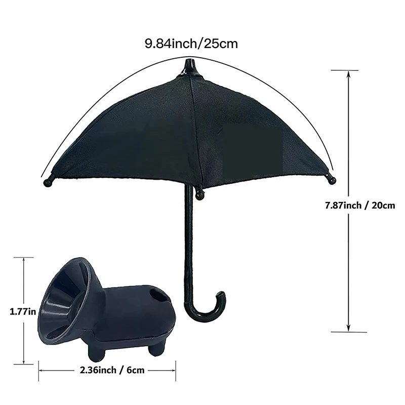Multi-color Mobile Phone Sunshade Umbrella With Suction Cup Phone Stands Outdoor Cover Sun Shield Mount Holder Accessories