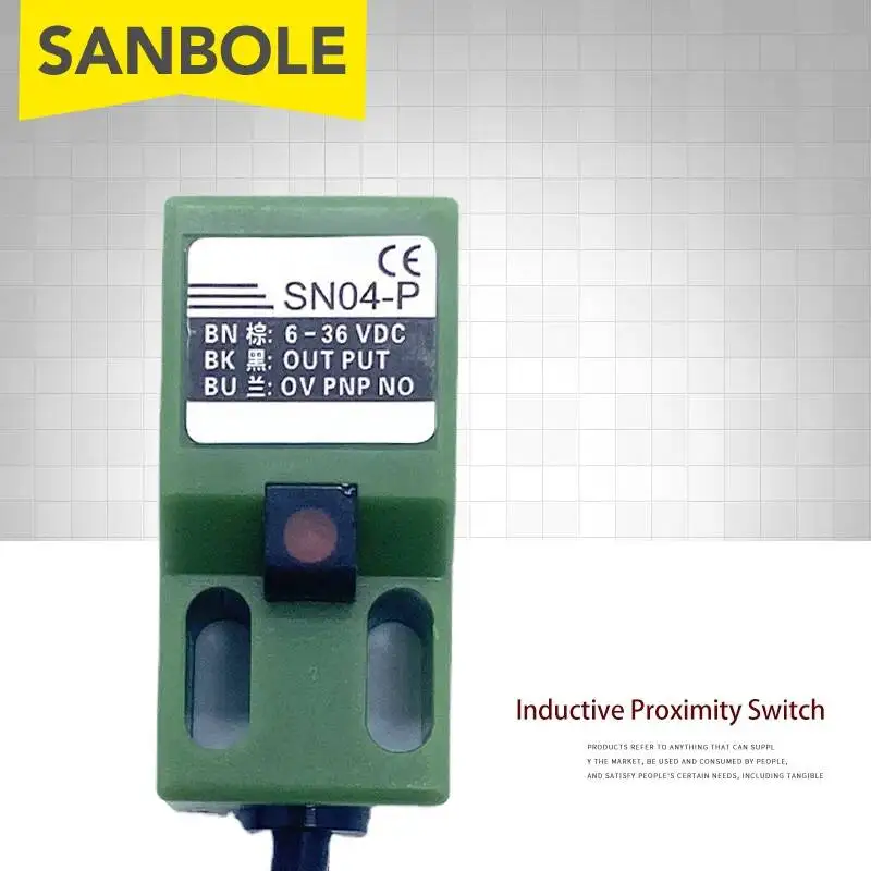 SN04-N sensore SN04N distanza di rilevamento 5mm Approach NPN 3 Wire NO 6-30V DC interruttore di prossimità induttivo