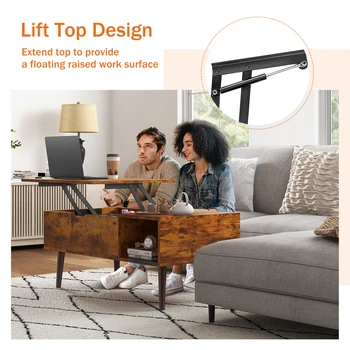 JHK Lift Top Coffee Tables For Living Room 39.37