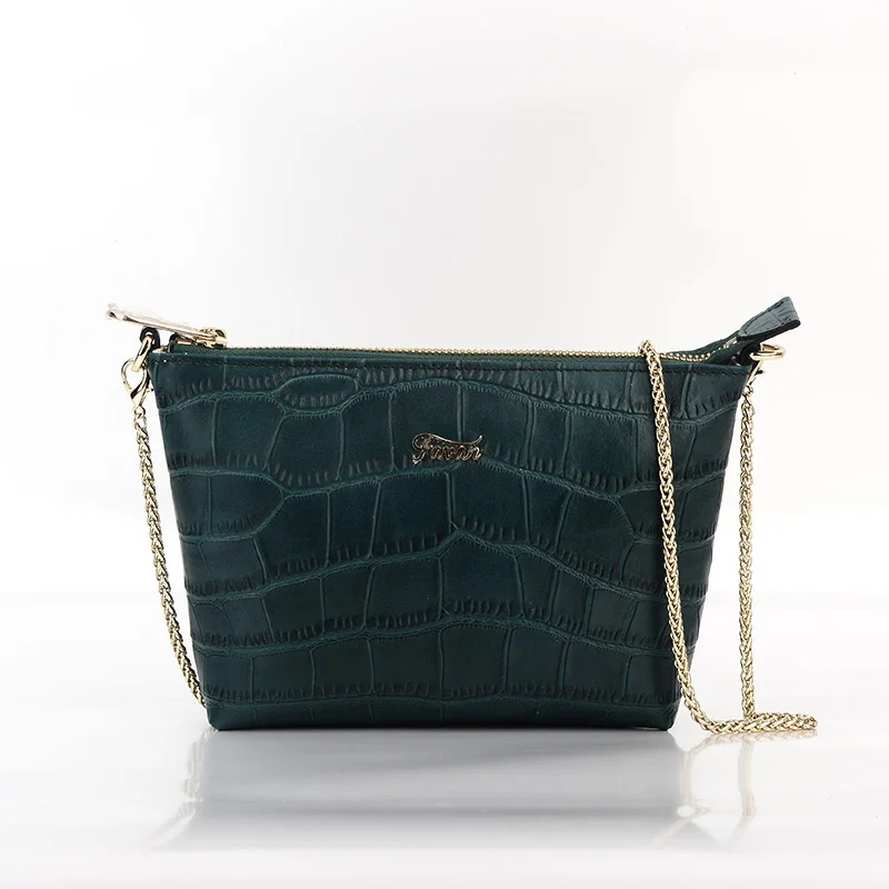 Genuine Leather Women's Handbags casual small zipper Purse Ladies Shoulder bag Soft leather Crossbody Bags