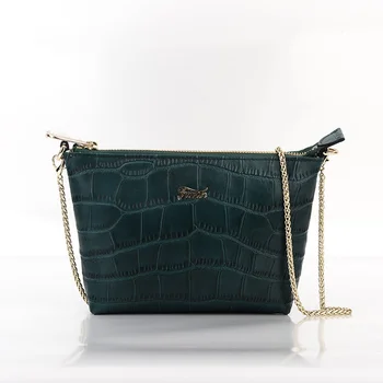 Genuine Leather Women's Handbags casual small zipper Purse Ladies Shoulder bag Soft leather Crossbody Bags