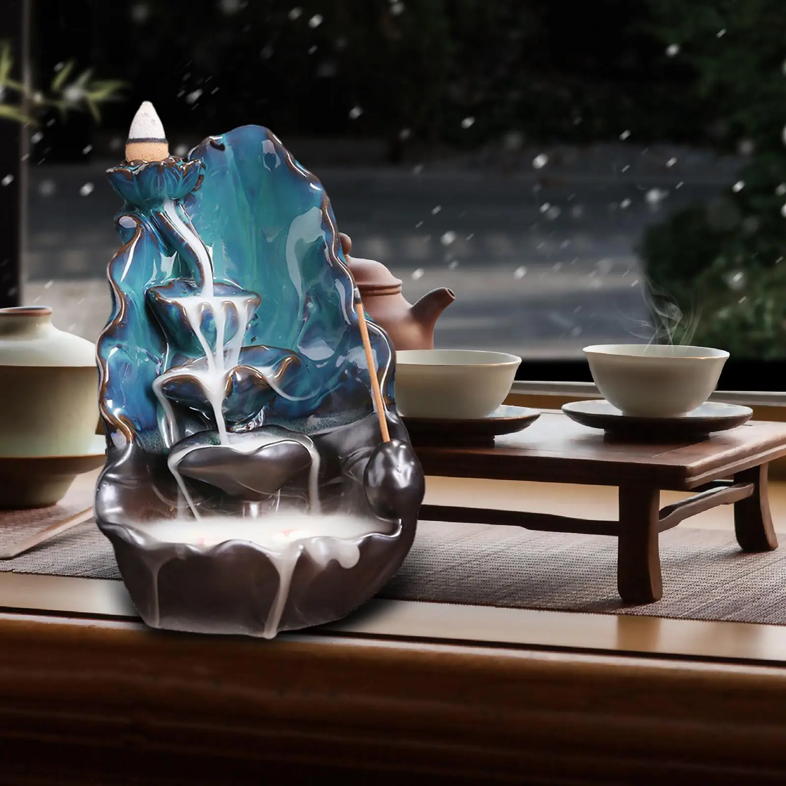 

Скульптурный держатель для благовоний «Водопад»