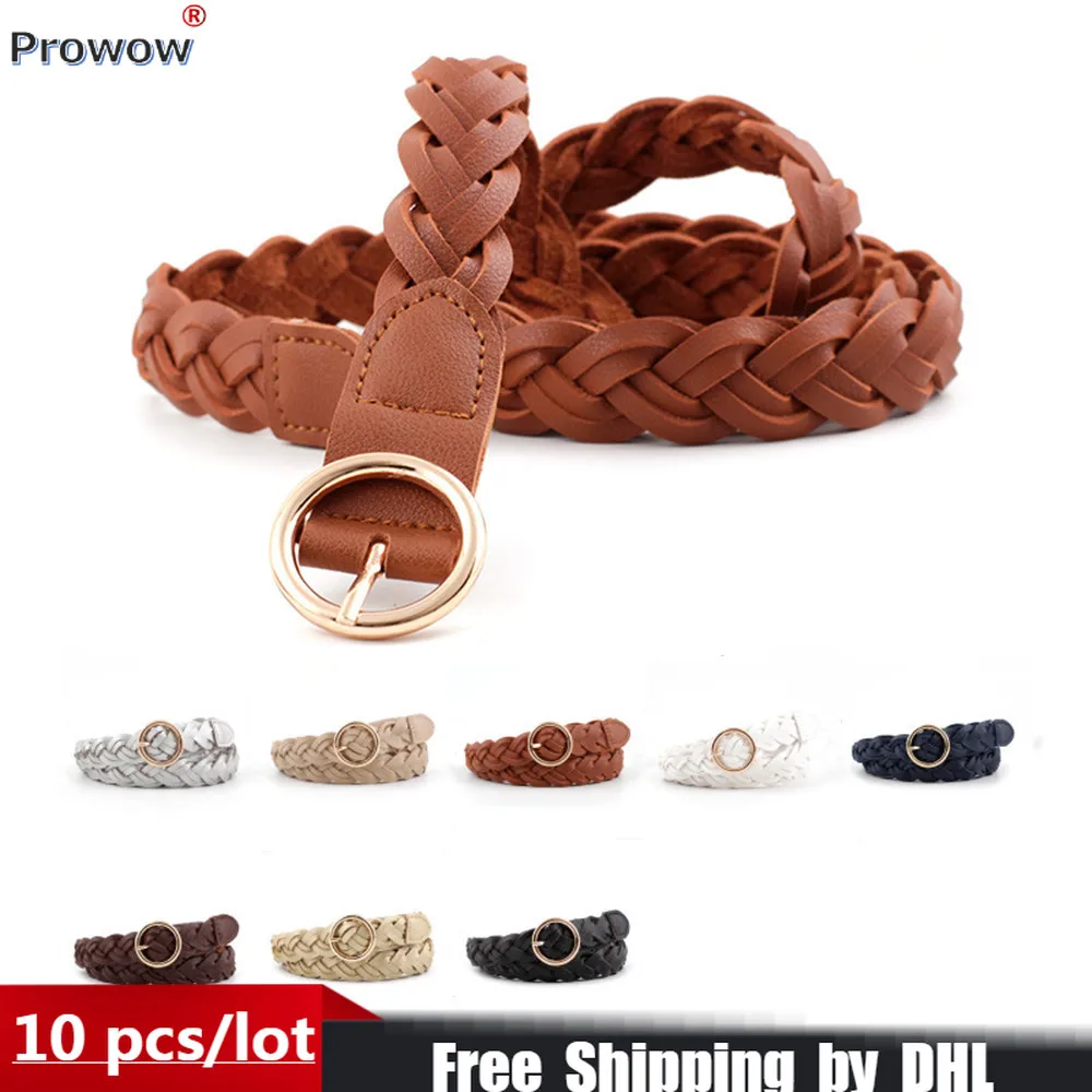 

Knitting PU Leather Women Belt Wholesale 2023 New Casual Lady Waistband Ring Buckle Lady Girdle Dress Jeans Wild Waist Band 8145
